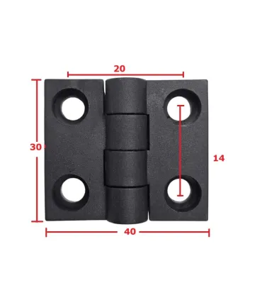 Bisagra Plastica Para Perfil Aluminio 2020