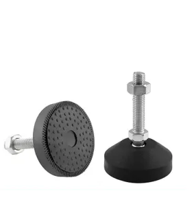 Soporte Pie Pata Nivelador Flexible M8