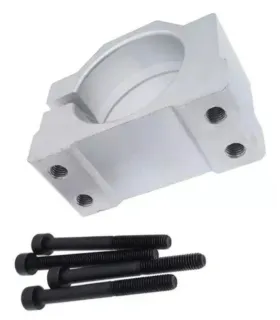 Base Soporte En Aluminio Para Spindle Husillo 80mm