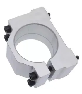 Base Soporte En Aluminio Para Spindle Husillo 80mm