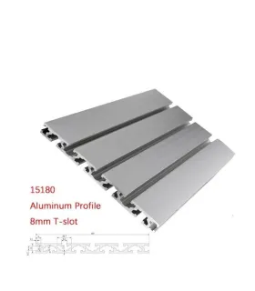 Perfil Estructural de Aluminio 15180 x 1500mm
