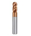 Fresa Punta Redonda R2mm - Metal - Acero Inoxidable