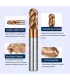 Fresa Punta Redonda R2mm - Metal - Acero Inoxidable - Merkatronix