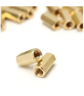 Separador Hexagonal Hembra 12mm M3 Pcb X 10 Unidades