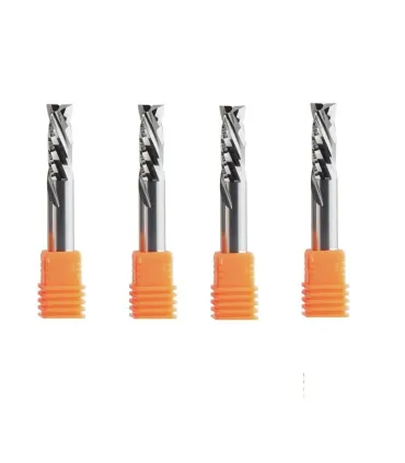 Fresa de Compresión Espiral 2 Flautas Para Madera 10mm