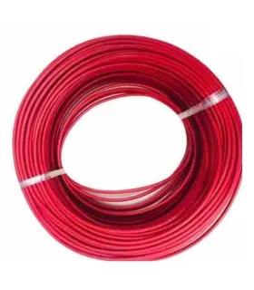 Cable AWG Vehículo Calibre 18 x 1 Metro Rojo