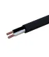 Cable Encauchetado 2 Lineas Calibre 12 2x12 x 1metro
