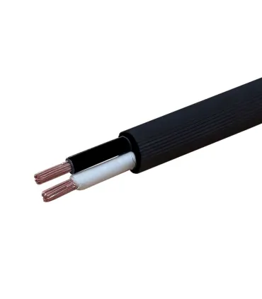 Cable Encauchetado 2 Lineas Calibre 12 2x12 x 1metro