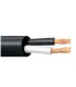 Cable Encauchetado 2 Lineas Calibre 12 2x12 x 1metro