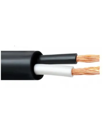 Cable Encauchetado 2 Lineas Calibre 12 2x12 x 1metro