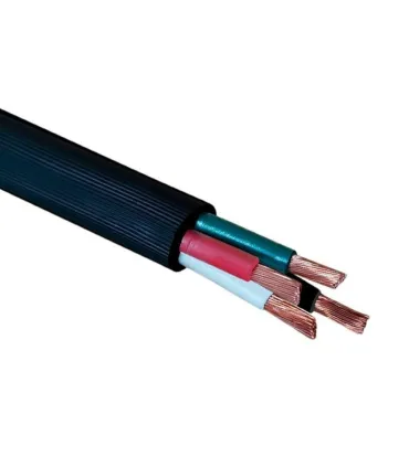 Cable Encauchetado 4 Lineas Calibre 18 4x18 x 1metro