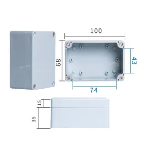 Caja Para Proyectos Impermeable 100*68*50