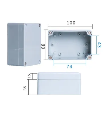 Caja Para Proyectos Impermeable 100*68*50