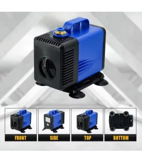 Bomba De Agua 75w IPX8 3200L/H 110VAC Para Spindle CNC
