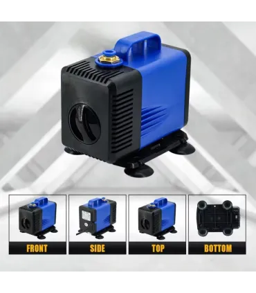 Bomba De Agua 75w IPX8 3200L/H 110VAC Para Spindle CNC