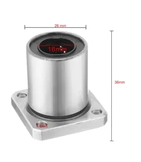 Rodamiento Lineal LME16UU 16x26x36mm Eje 16mm