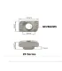 Tuerca En T Para Perfil De Aluminio 2020 - 2040 X - Merkatronix
