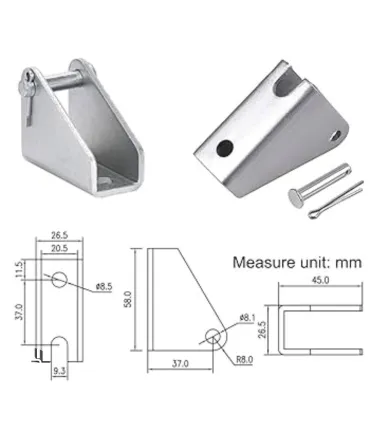 Soporte De Montaje Para Actuador Lineal