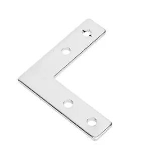Placa Conexión Union Exterior L Para Perfil 4040 3838