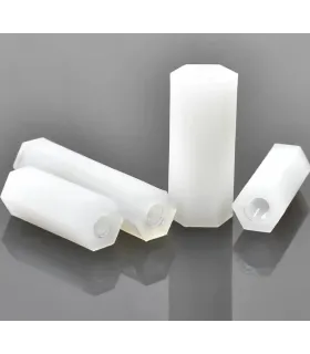 Separador Espaciador Hembra Plástico M2 x 15mm (Unidad)