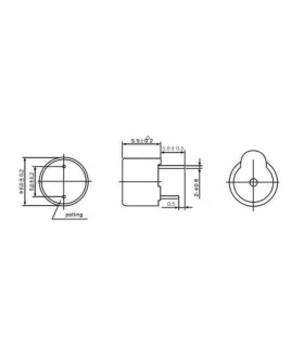 Mini Buzzer Pasivo SOT 0905