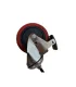 Rueda Rodachina 4" Con Freno Tornillo 8mm 60Kg