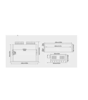 Driver DM556 Para Motor Nema 23