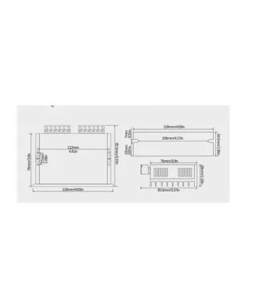 Driver DM556 Para Motor Nema 23