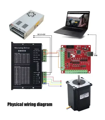Driver DM556 Para Motor Nema 23