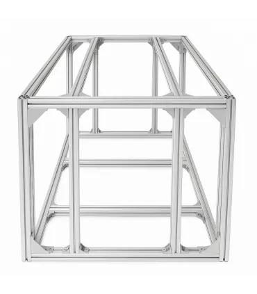 Perfil De Aluminio Estructural 3838 Cnc - 1000mm - Merkatronix