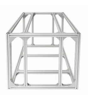 Perfil De Aluminio Estructural 3838 Cnc - 100mm