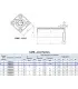 Rodamiento Lineal Lmk8luu Largo - Cnc Impresora 3d - Merkatronix