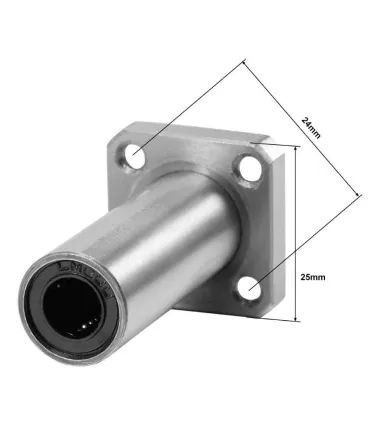 Rodamiento Lineal Lmk8luu Largo - Cnc Impresora 3d - Merkatronix