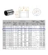 Rodamiento Lineal Eje 6mm - Cnc Lm6uu - Merkatronix