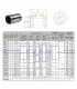 Rodamiento Lineal Eje 8mm - Cnc - Lm8uu - Merkatronix