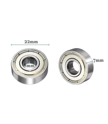 Rodamiento Balinera 8mm 608zz - Merkatronix