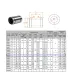 Rodamiento Lineal 20mm Lm20uu Cnc - Varilla Lisa - Merkatronix