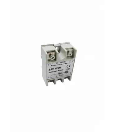 Rele Estado Solido 24-380vac 40a Ssr-40da - Merkatronix