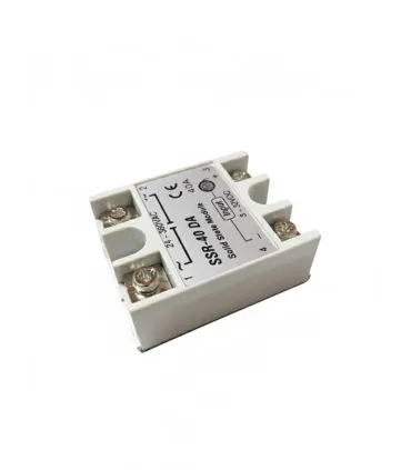Rele Estado Solido 24-380vac 40a Ssr-40da - Merkatronix