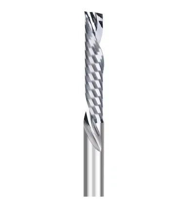 Fresa Carburo En Espiral 1 Filo Down Cut 10mm