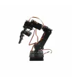 Brazo Robotico Aluminio- Robot 6 Dof  + Servo Motores