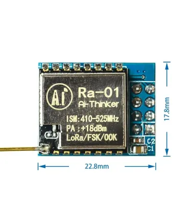 Módulo LoRa Transmisor Inalambrico SX1278 433Mhz RA-01