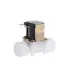 Electroválvula Plástica Solenoide 110VAC 3/4'' Normalmente Cerrada