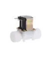 Electroválvula Plástica Solenoide 110VAC 3/4'' Normalmente Cerrada