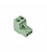 Bornera Plug Terminal De Bloque 2 Pines 2EDG 5.08mm