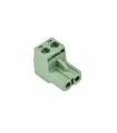 Bornera Plug Terminal De Bloque 2 Pines 2EDG 5.08mm