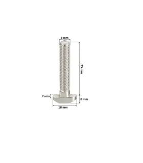 Tornillo Cabeza De Martillo Perfil 4040 3838 M8 X 25mm