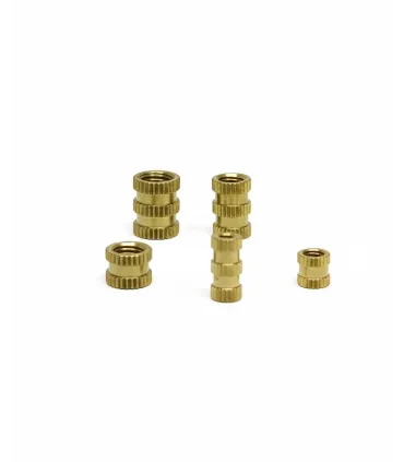 Inserto Copper Nut M5 x 5mm Para impresión 3D x 10Und