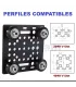 Rodamiento V-slot Para Perfil De Aluminio 2040 y 4040 Opensource 87x88mm
