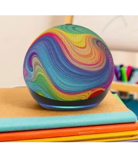Amazon Alexa Echo Dot Kids Rainbow Swirl